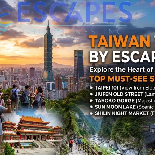 TAIWAN: 4D3N Taipei, Nantou & Taichung