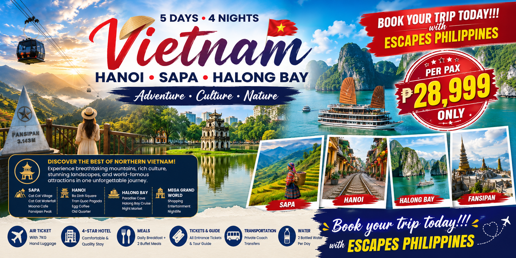 Best Tour Package Vietnam Escapes Philippines
