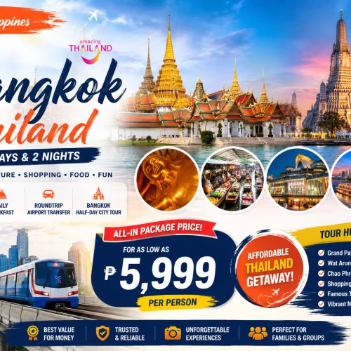 Best Tour Packages For Bangkok Thailand Escapes Philippines