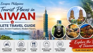 Best tourist places in Taiwan Escapes Philippines