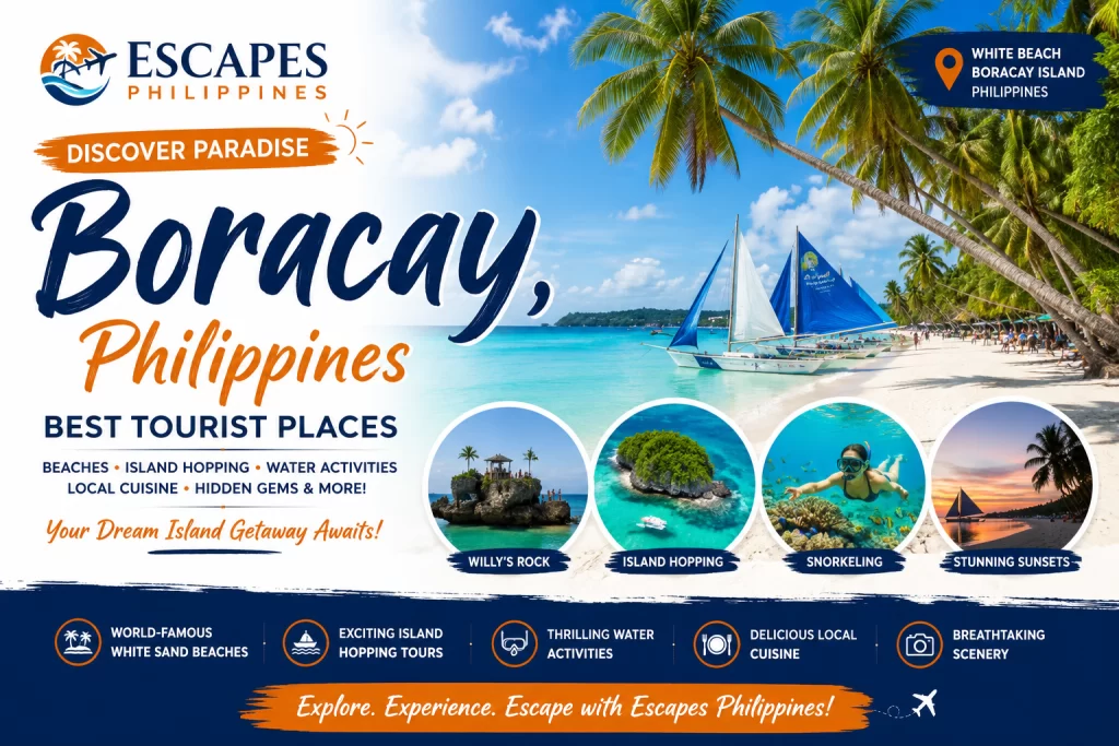 Best tourist places in Boracay Philippines Escapes Philippines