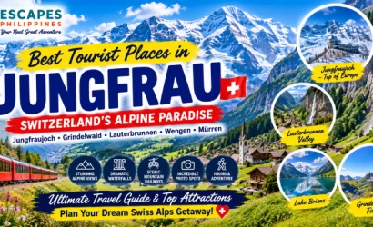 Best tourist places in Jungfrau Switzerland Escapes Philippines